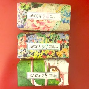 AVOCA Soaps - Tea Rose Wild Meadow White Flowers